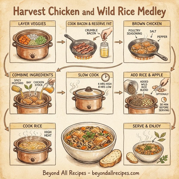 Harvest Chicken and Wild Rice Medley instructions