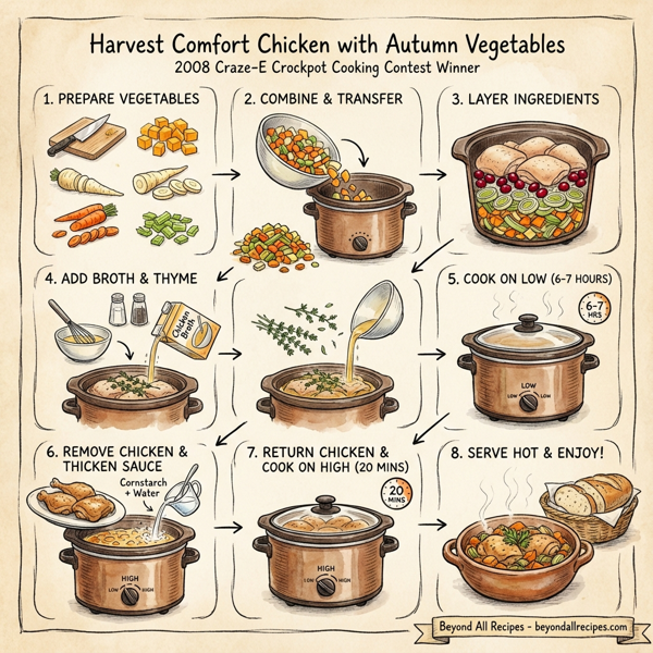Harvest Comfort Chicken with Autumn Vegetables instructions