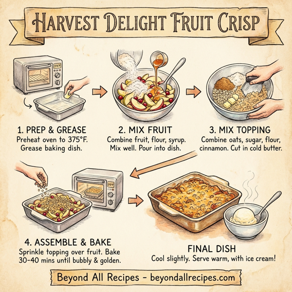 Harvest Delight Fruit Crisp instructions