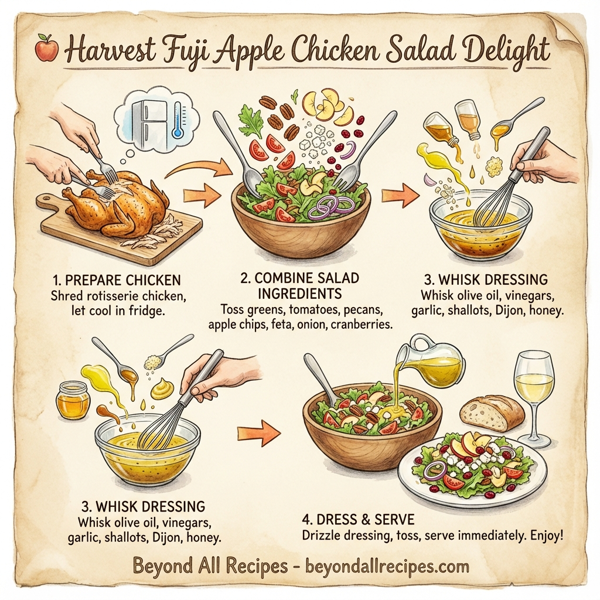 Harvest Fuji Apple Chicken Salad Delight instructions