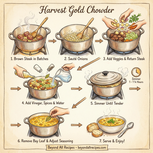 Harvest Gold Chowder instructions