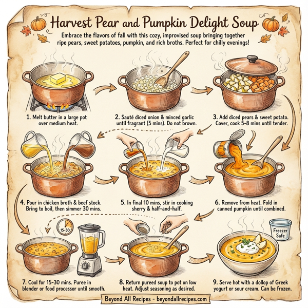 Harvest Pear and Pumpkin Delight Soup instructions