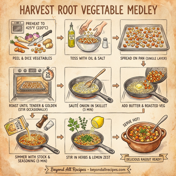 Harvest Root Vegetable Medley instructions