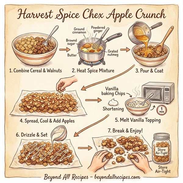 Harvest Spice Chex Apple Crunch instructions