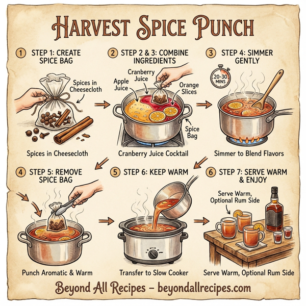 Harvest Spice Punch instructions