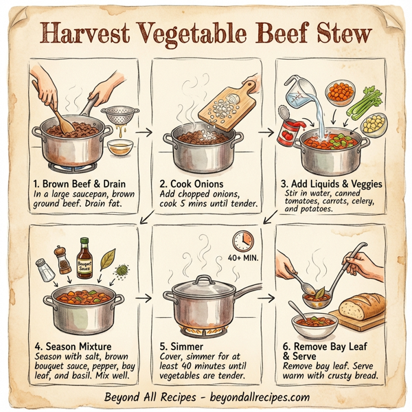 Harvest Vegetable Beef Stew instructions