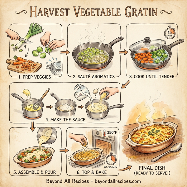 Harvest Vegetable Gratin instructions