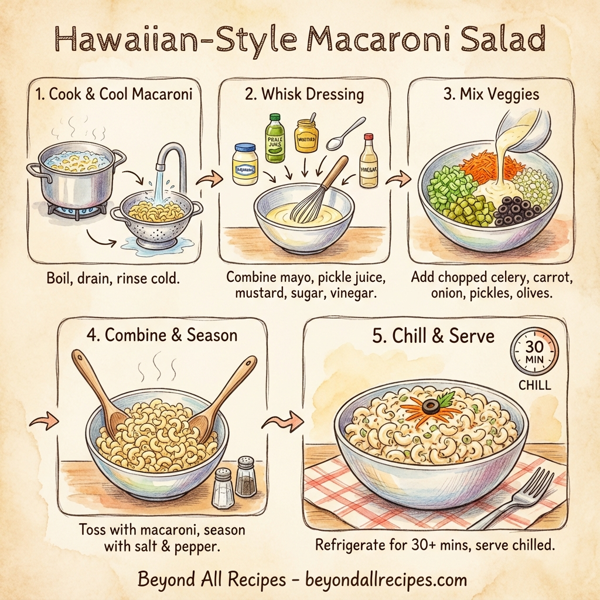 Hawaiian-Style Macaroni Salad instructions
