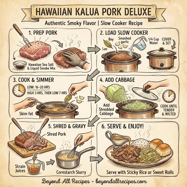 Hawaiian Kalua Pork Deluxe instructions