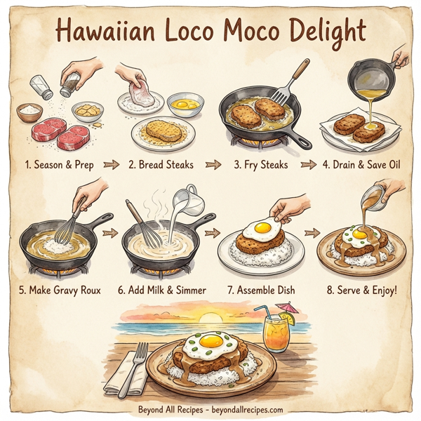 Hawaiian Loco Moco Delight instructions