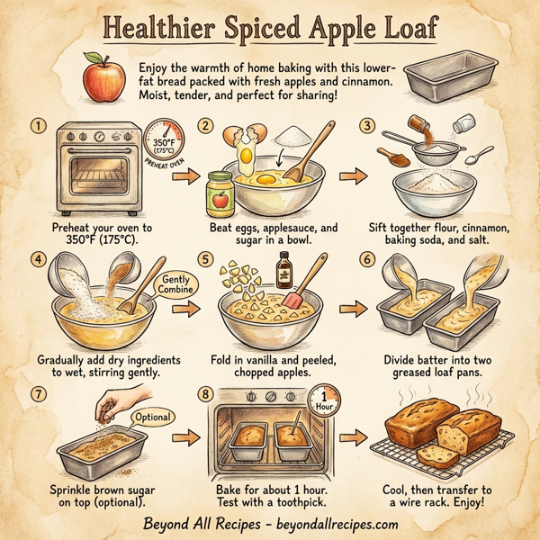 Healthier Spiced Apple Loaf instructions