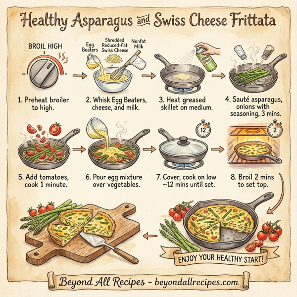 Healthy Asparagus and Swiss Cheese Frittata instructions
