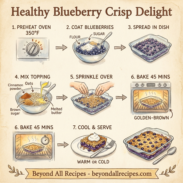 Healthy Blueberry Crisp Delight instructions