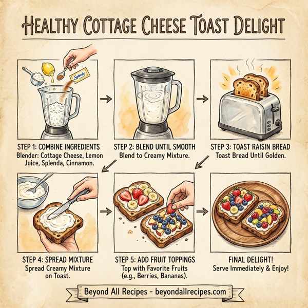 Healthy Cottage Cheese Toast Delight instructions