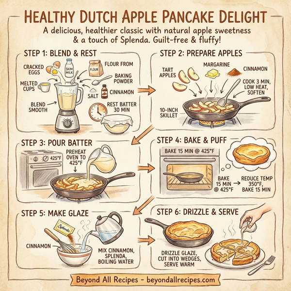 Healthy Dutch Apple Pancake Delight instructions