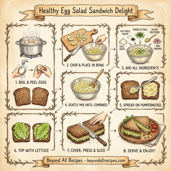 Healthy Egg Salad Sandwich Delight instructions