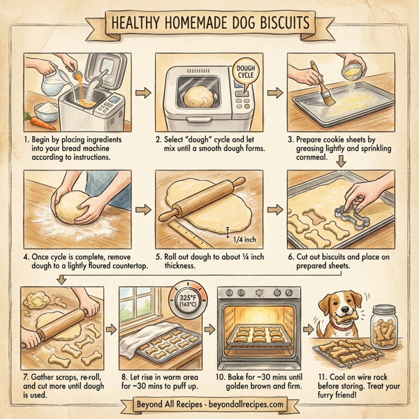 Healthy Homemade Dog Biscuits instructions