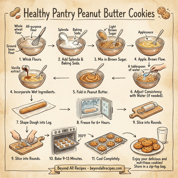 Healthy Pantry Peanut Butter Cookies instructions