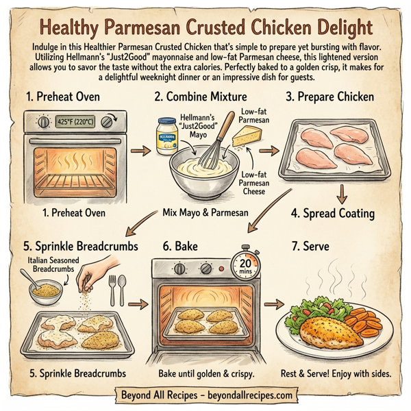 Healthy Parmesan Crusted Chicken Delight instructions