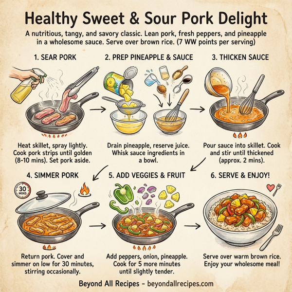 Healthy Sweet & Sour Pork Delight instructions