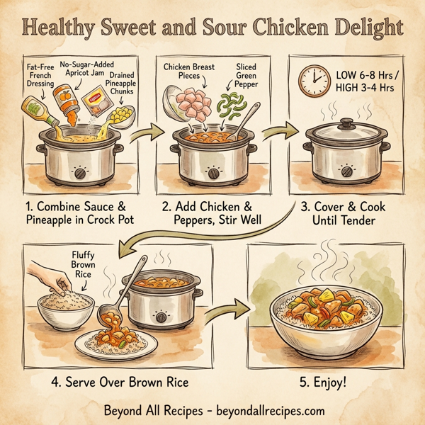 Healthy Sweet and Sour Chicken Delight instructions