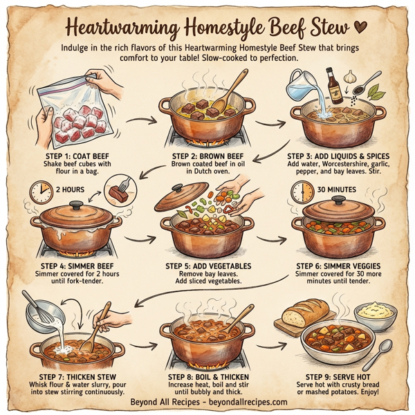 Heartwarming Homestyle Beef Stew instructions