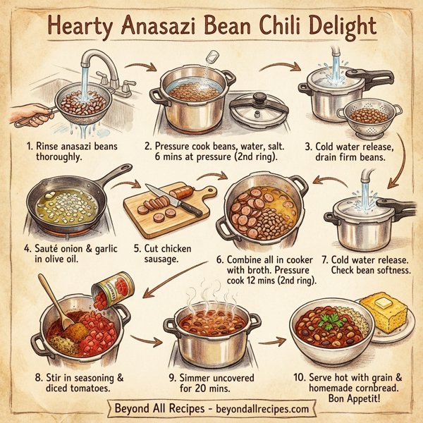 Hearty Anasazi Bean Chili Delight instructions