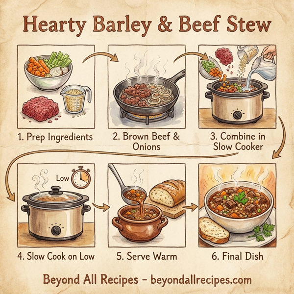 Hearty Barley & Beef Stew instructions