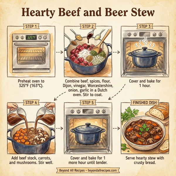 Hearty Beef and Beer Stew instructions