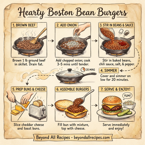 Hearty Boston Bean Burgers instructions