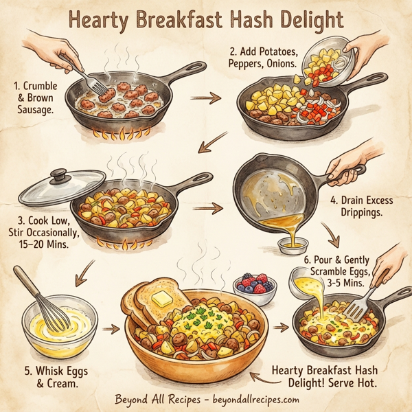 Hearty Breakfast Hash Delight instructions
