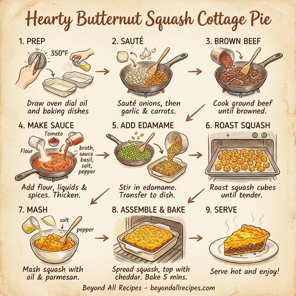 Hearty Butternut Squash Cottage Pie instructions