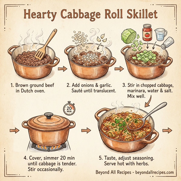 Hearty Cabbage Roll Skillet instructions