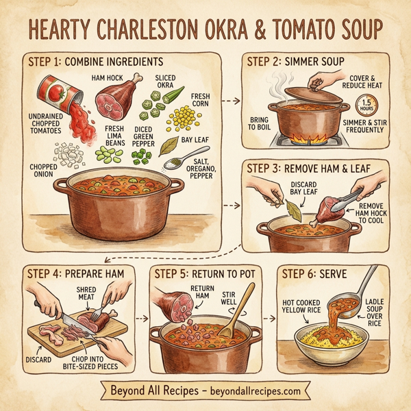 Hearty Charleston Okra & Tomato Soup instructions