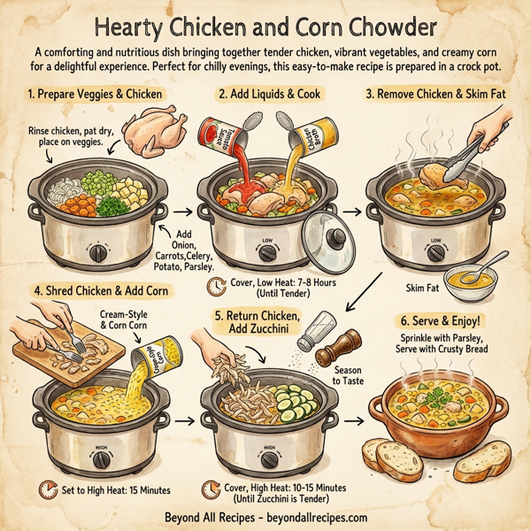 Hearty Chicken and Corn Chowder instructions