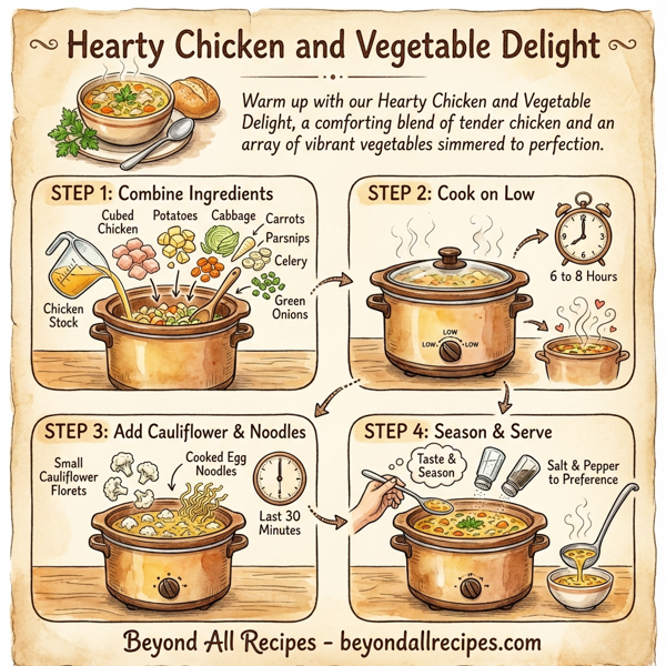 Hearty Chicken and Vegetable Delight instructions