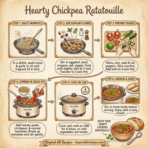 Hearty Chickpea Ratatouille instructions