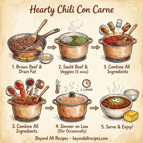 Hearty Chili Con Carne instructions