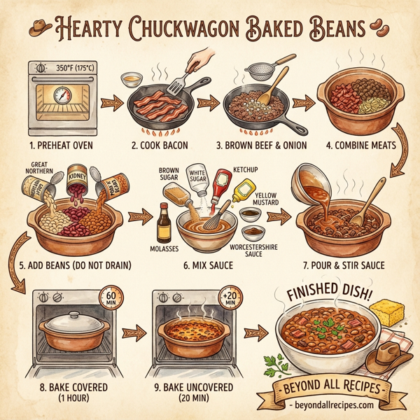 Hearty Chuckwagon Baked Beans instructions