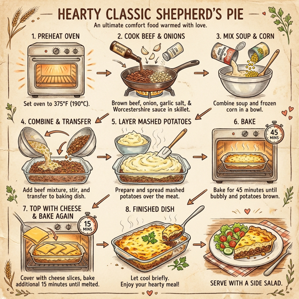 Hearty Classic Shepherd's Pie instructions