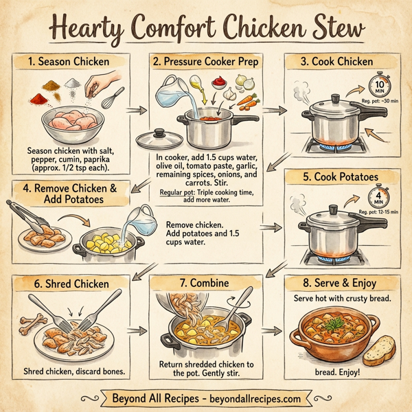 Hearty Comfort Chicken Stew instructions
