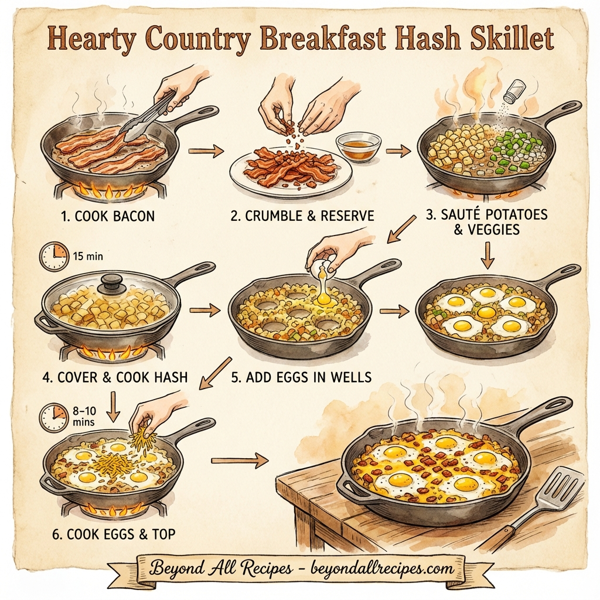 Hearty Country Breakfast Hash Skillet instructions