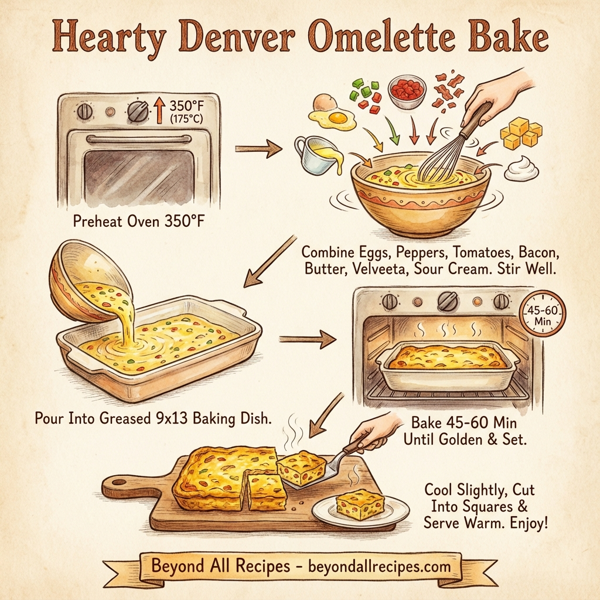 Hearty Denver Omelette Bake instructions