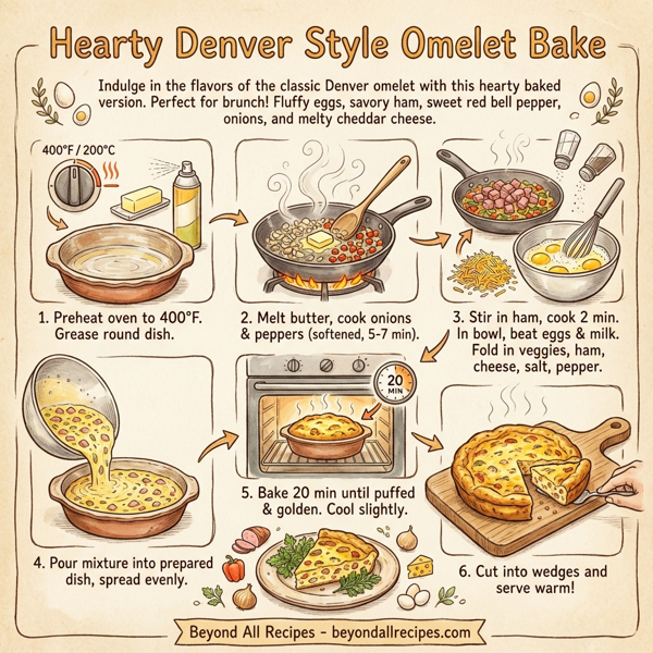 Hearty Denver Style Omelet Bake instructions