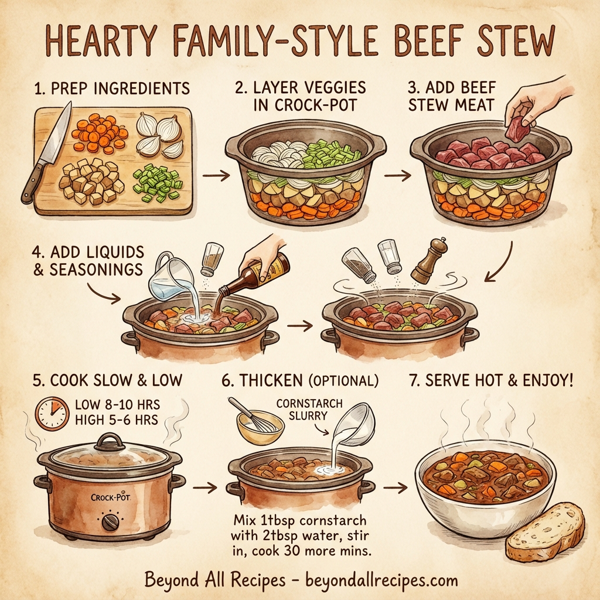 Hearty Family-Style Beef Stew instructions