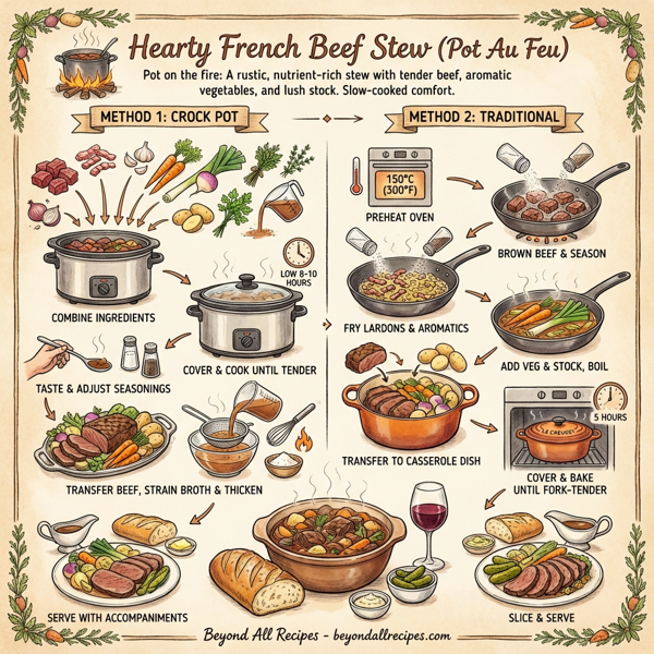 Hearty French Beef Stew (Pot Au Feu) instructions