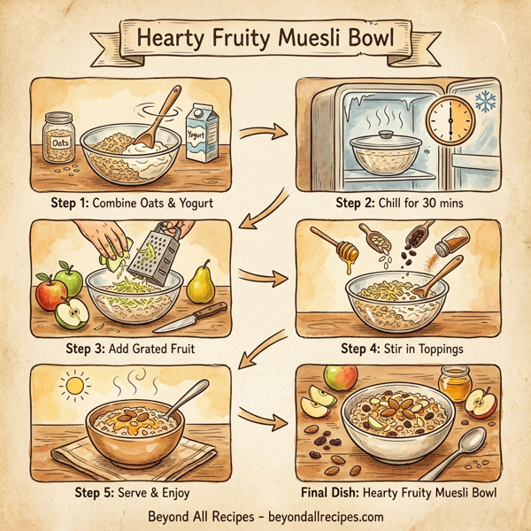 Hearty Fruity Muesli Bowl instructions