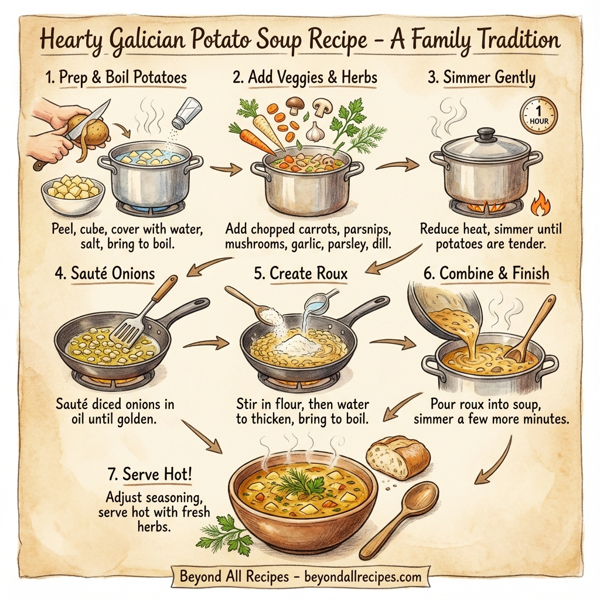 Hearty Galician Potato Soup instructions