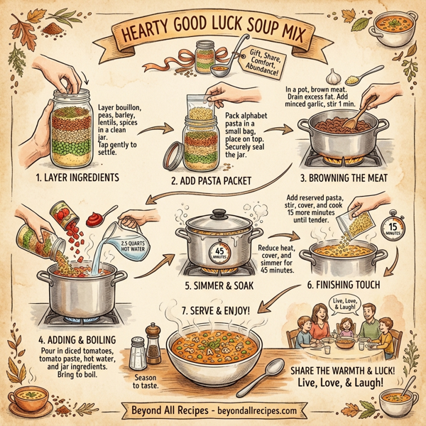 Hearty Good Luck Soup Mix instructions