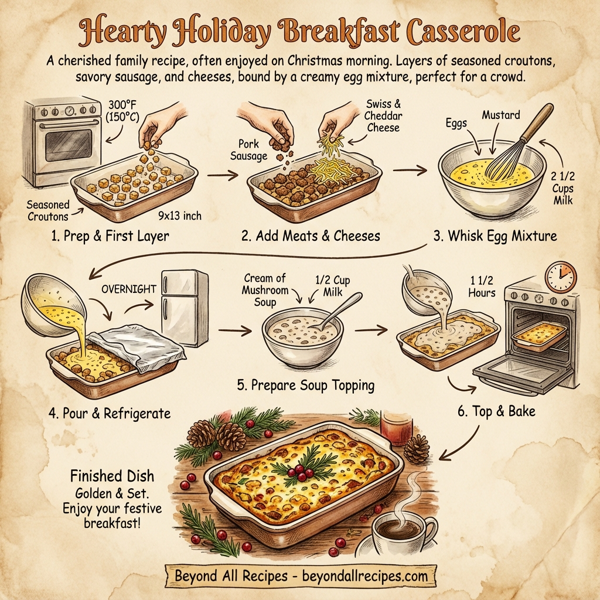 Hearty Holiday Breakfast Casserole instructions